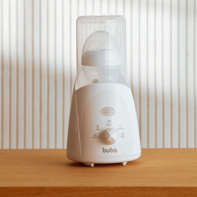 Aquecedor De Mamadeira 3 em 1 Buba 220V - Compacto e Ideal para Viagens